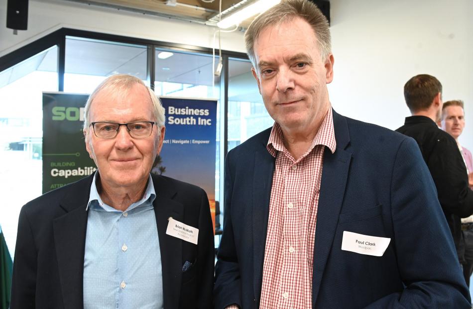Brian McMath and Paul Clark, both of Auckland.