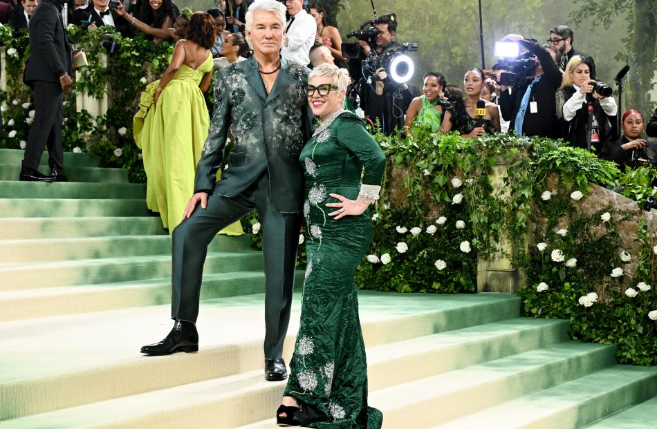 Australian director Baz Luhrmann and Catherine Martin. Photo: Getty Images 