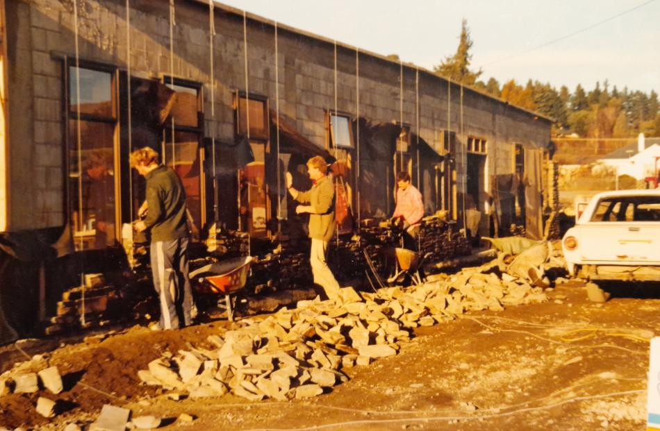 A selection of photographic memorabilia from Racers Edge. PHOTO: DIANA SCHIKKER
