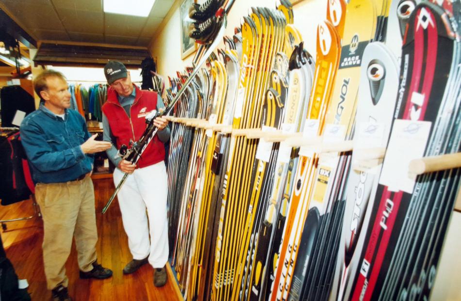 A selection of photographic memorabilia from Racers Edge. PHOTO: DIANA SCHIKKER
