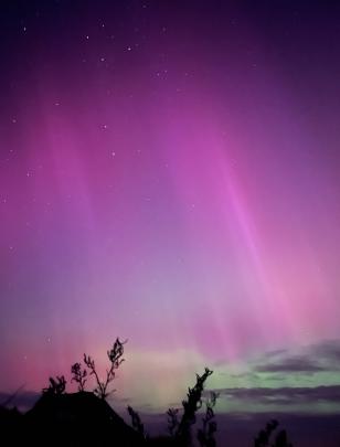 Aurora from Blackhead. Photo: Anna High