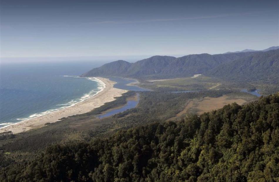 Inland along the shores of Lake McKerrow. Photos ny Dave Comer. Photos by Dave Comer.