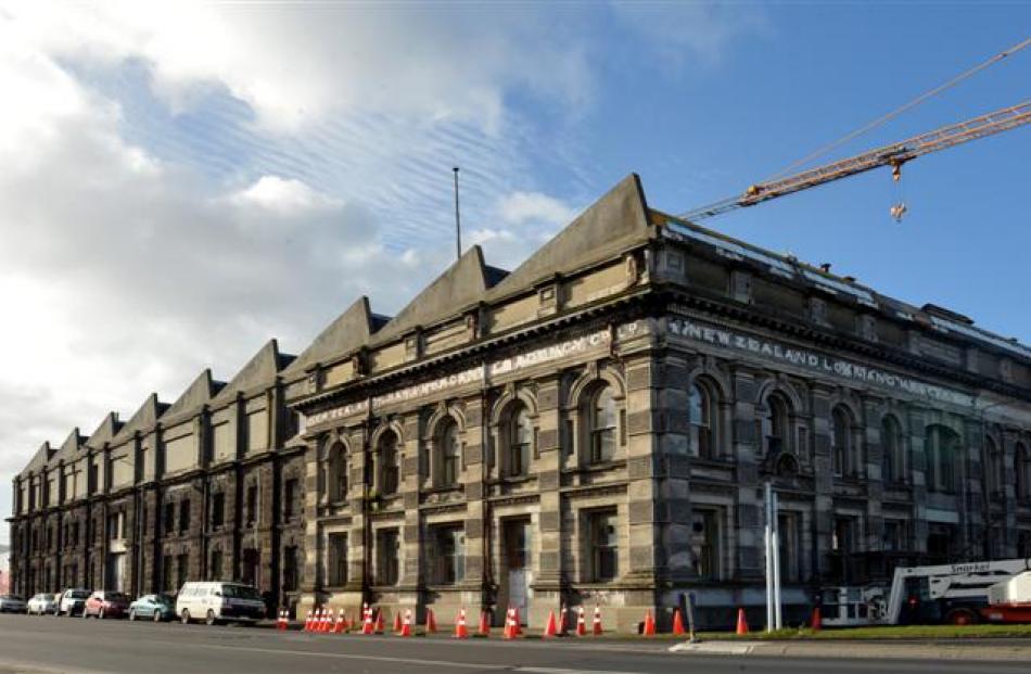The exterior of the building, which will be repaired.