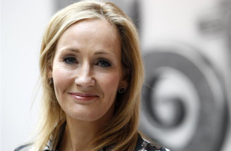 J K Rowling. Photos by Reuters.
