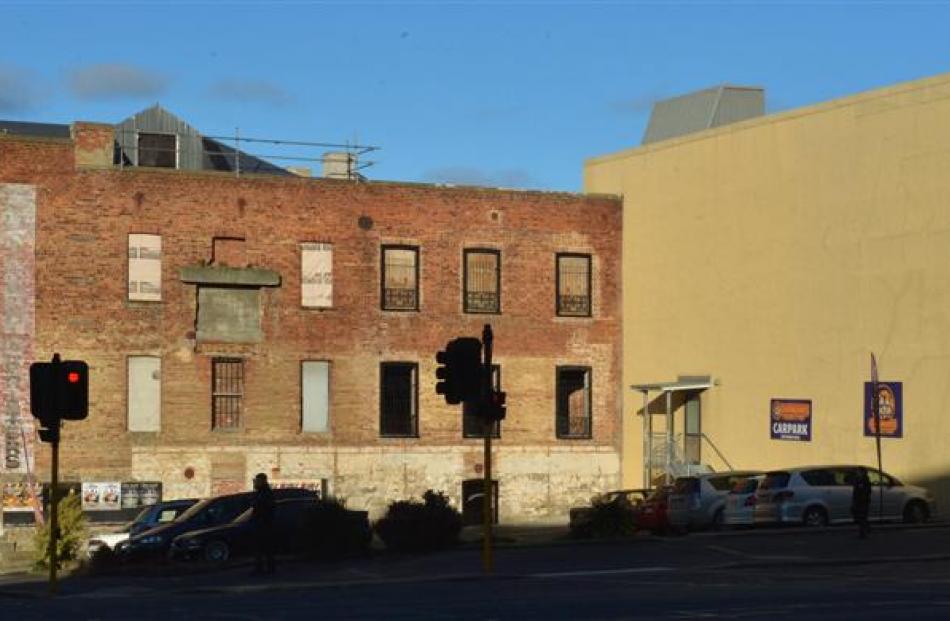 Italian street artist Pixel Pancho is to paint the wall of the Chipmunks building (right) in...