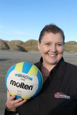 Volleyball Southland regional development officer Donna Milne. Photos by Allison Beckham.