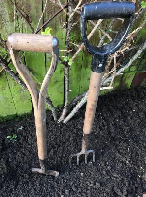 Choose tools with wooden handles. 