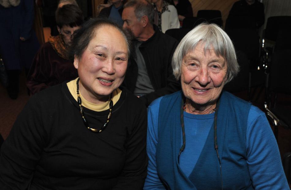 Eva Ng and Kath Beattie, both of Dunedin.