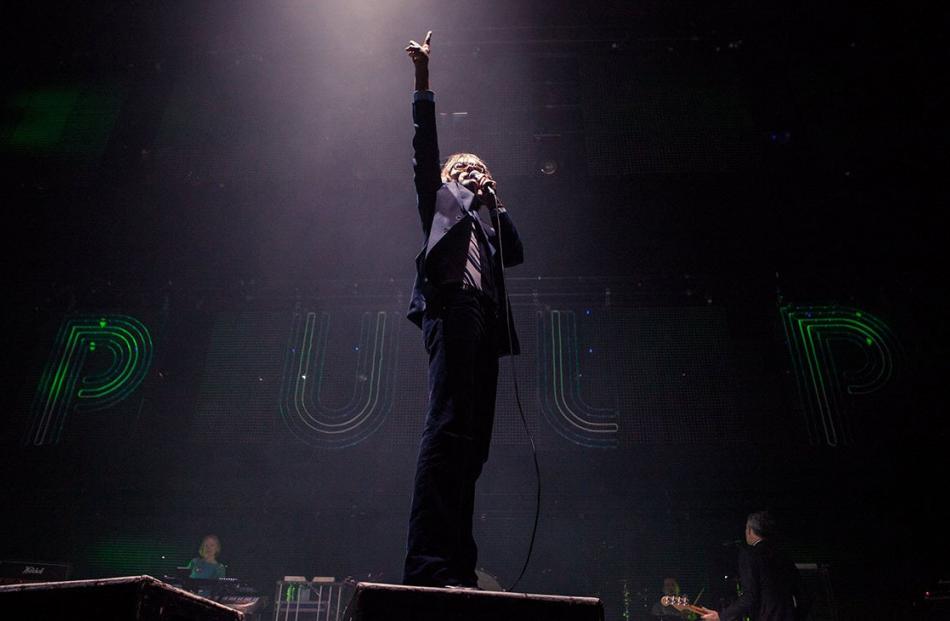 Pulp singer/songwriter Jarvis Cocker.