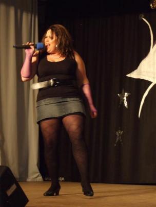 Heidi Gillespie transformed into Pat Benatar to win the show.