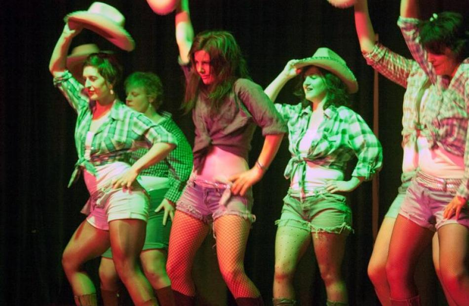 Yummy Mummies' Get out of Line takes two-stepping to the next level.