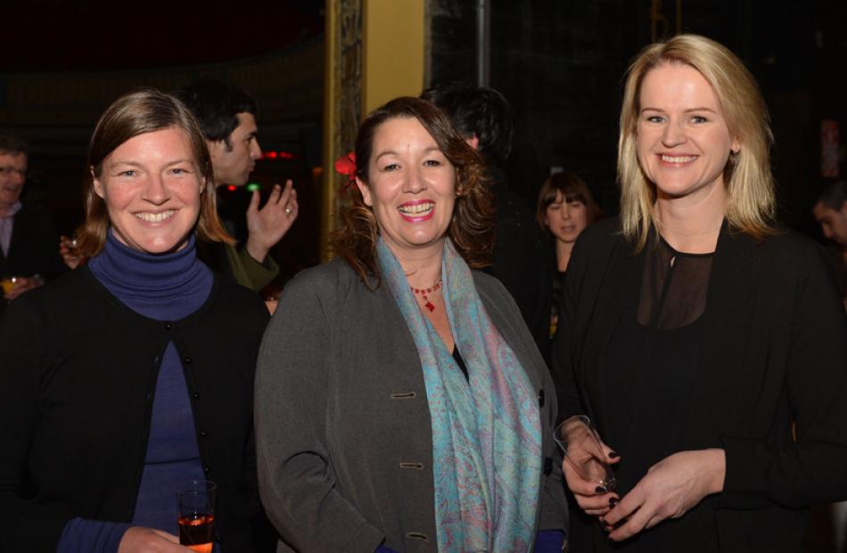 Lucy Summers of Dunedin, Megan Peacock of Oamaru, and Sarah Anderson of Dunedin.