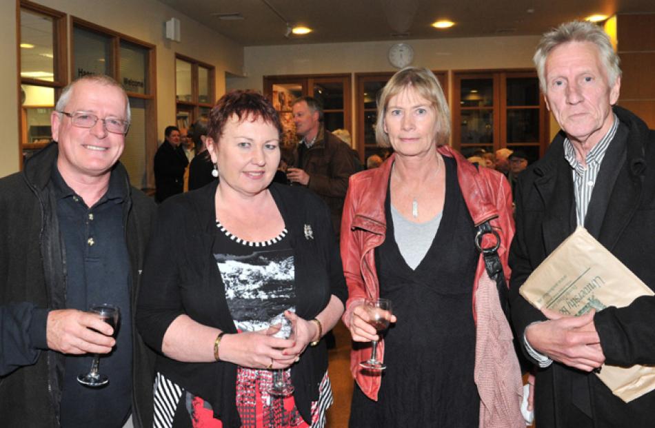 Rory Sweetman, Sue Lang, Barbara Taylor and Patrick Rainsford, all of Dunedin.