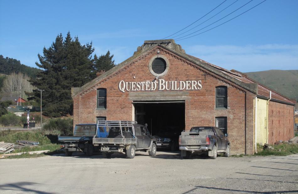 Quested Builders' premises in Palmerston.