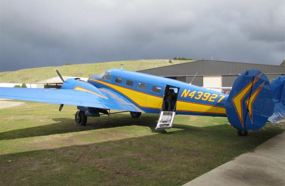 A 1945 Beechcraft D18S now based in Wanaka has a sensational history.