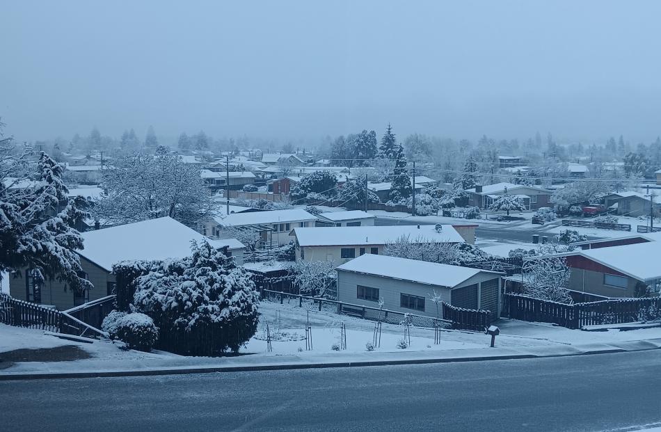 Clyde at 7am. Photo: Kirsten Simonsen