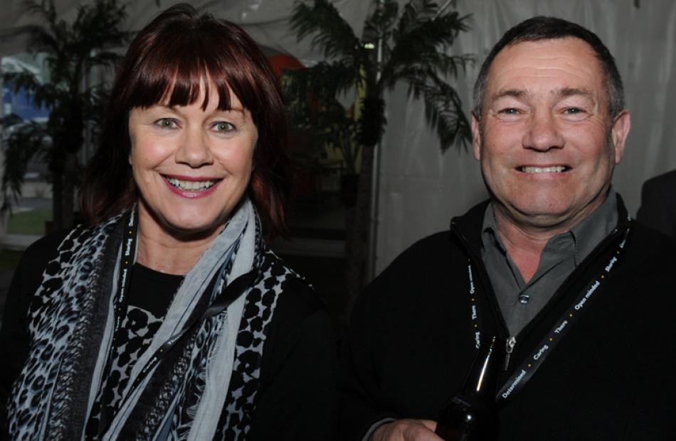 Priscilla Dixon and Steve Chester, both of Dunedin.