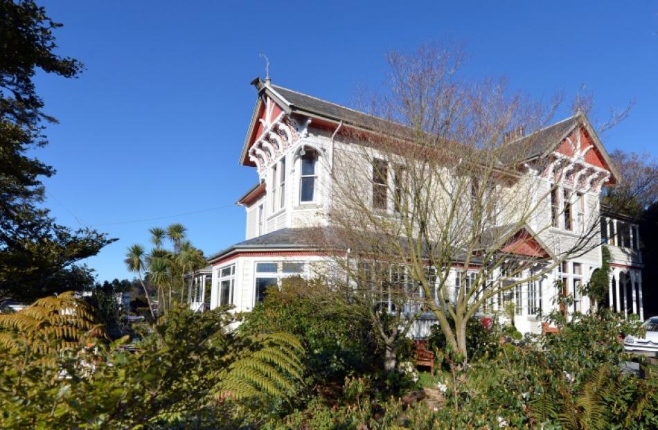 The restored stately residence makes the most of the sun through its north-facing windows. Photo...