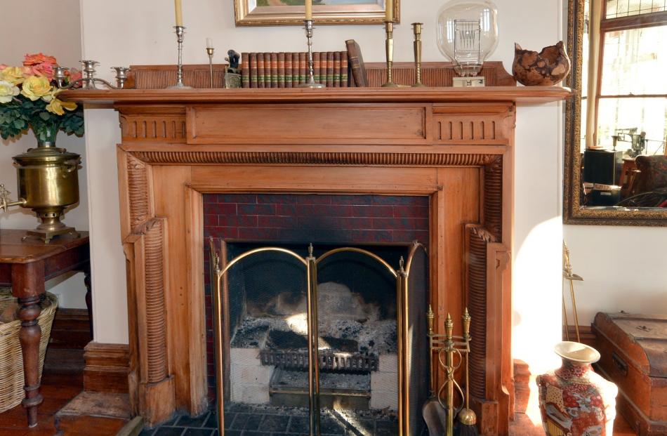 With most of the original fireplaces gone, replacements had to be found at demolition sites. A...