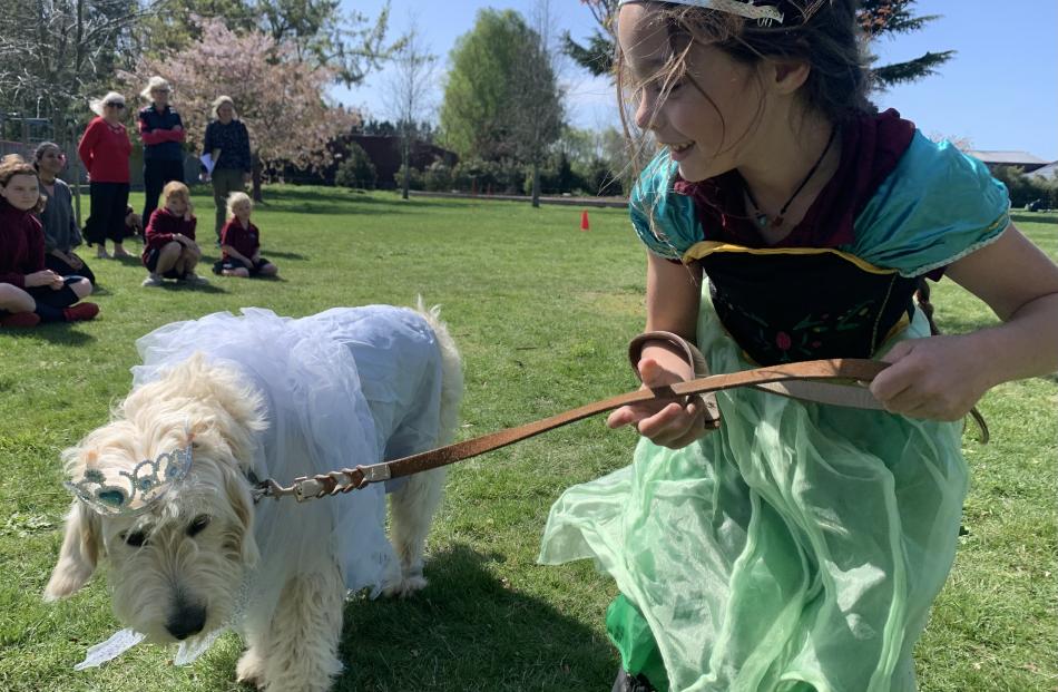 Madison Preddy with dog Dixie