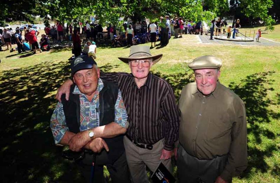 From left, Orginal Roxburgh Health Camp 1940 students from left, Seaton Mills (77) of Balclutha,...