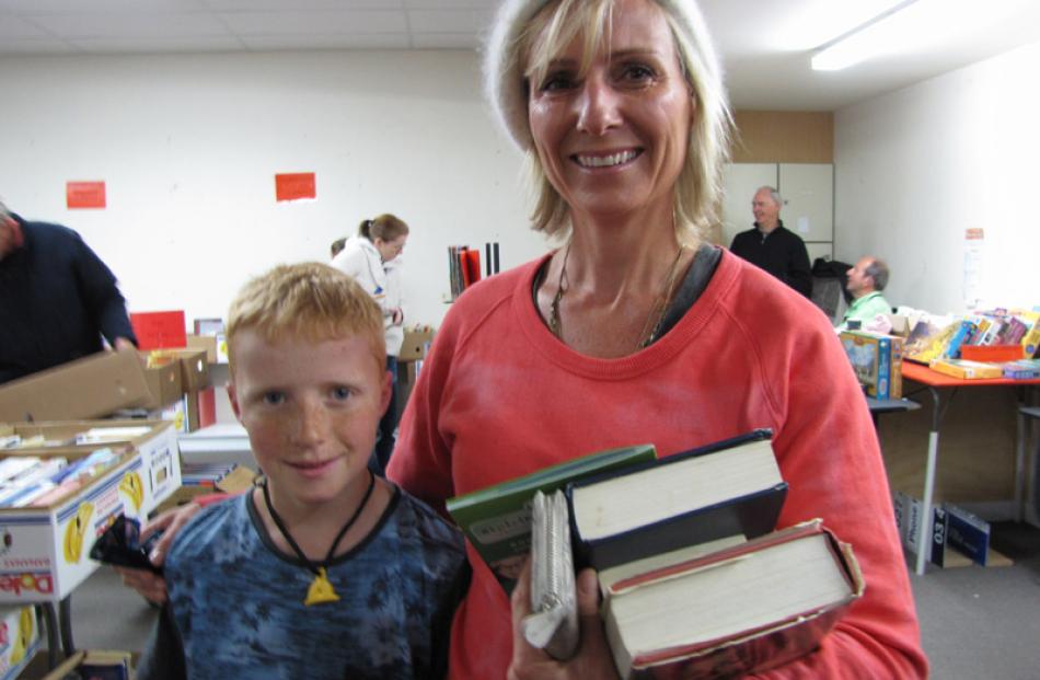 Angus (10) and Jo McGregor, of Wanaka.