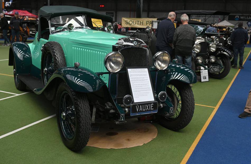 The Dunedin Fire Restoration’s 1935 Ford fire truck. PHOTO: LINDA ROBERTSON