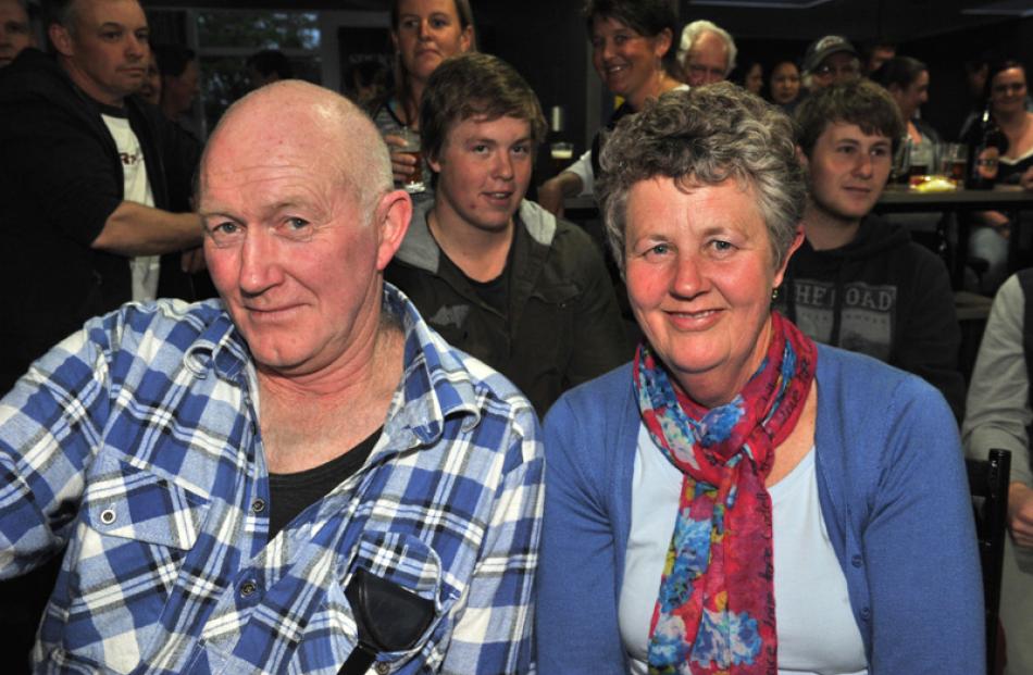 Warren and Wendy Macleod, of Waikouaiti.