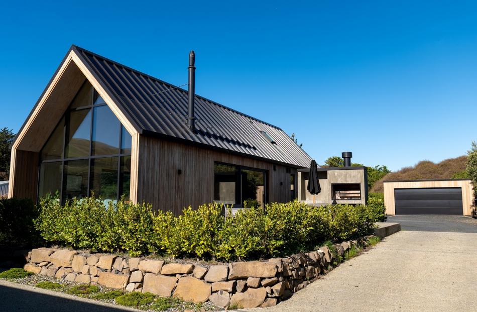 This contemporary home at Ocean View is less than 100sq m. PHOTOS: LEAH CAMERON
