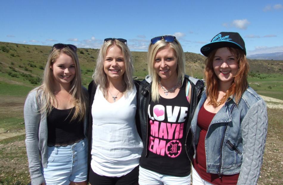 Emma Brenssell, Taryn Gray, Jenay Berg, and Shannon McKelvey, all of Alexandra.