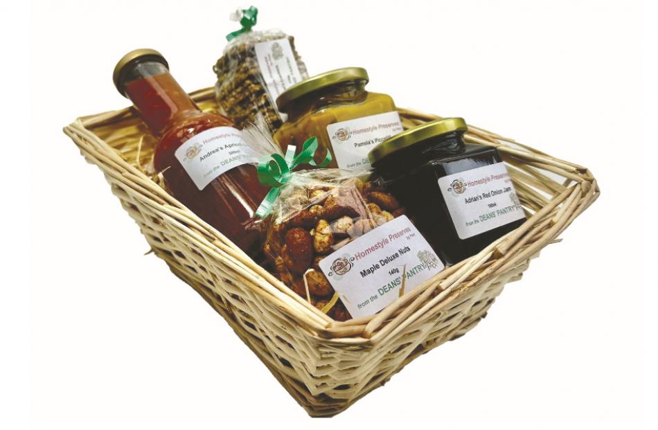 Cane baskets from $50 from Deans Pantry.
