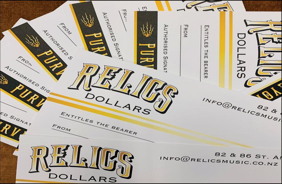 Relics Gift Cards. Choose the amount you wish to gift!. Available and redeemable at Relics Music ...