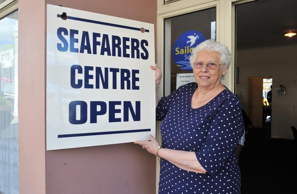 Shirley Farquhar has been &quot;interim&quot; Seafarers Centre manager for 41 years.