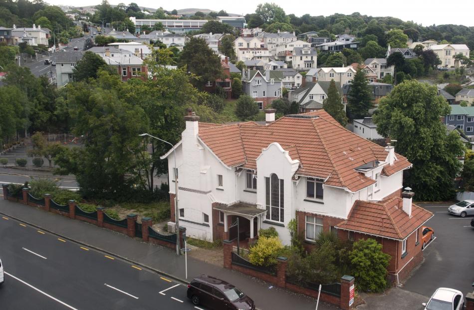 The 104-year-old Edmund Anscombe-designed house, at 284 Stuart St, is still able to be demolished...
