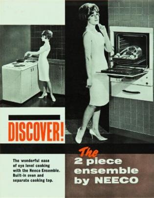 Neeco was one of the first New Zealand manufacturers to put out a split-level stove. The Ensemble...