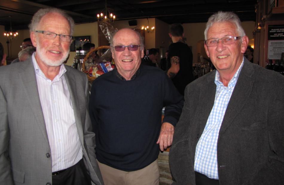 Russell McGeorge, Roy Tempero and Ray Rudkin, all of Wanaka.