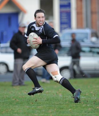 Craig Sneddon in action for the Pirates premier rugby team. Photo by Craig Baxter.