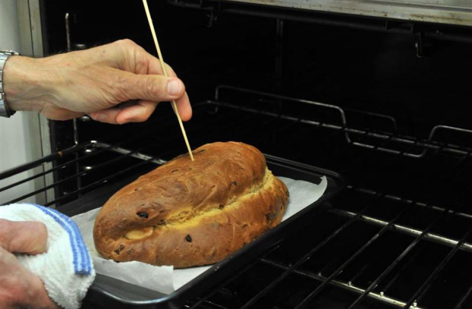 Making the stollen Step 9).