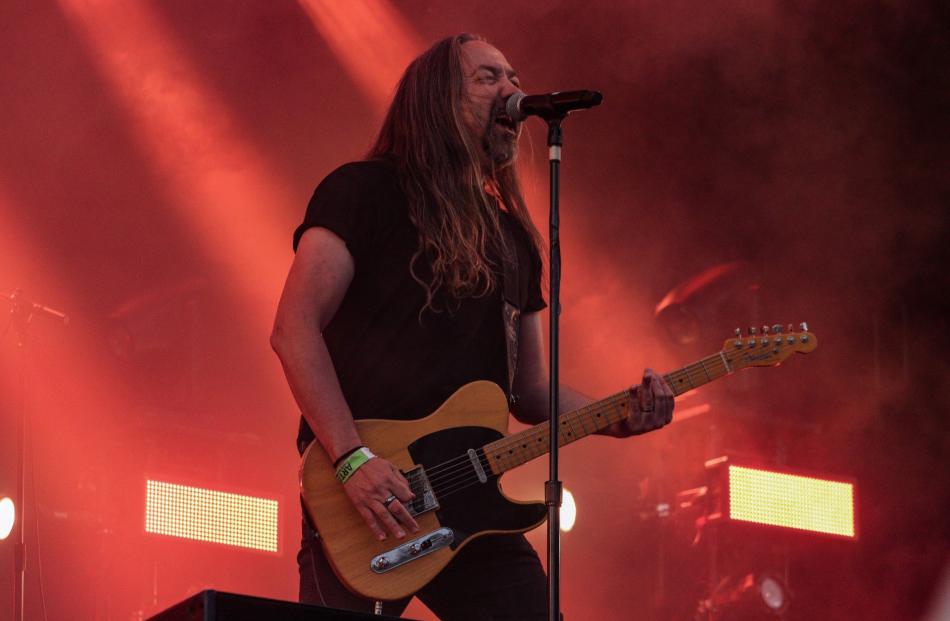 Shihad frontman Jon Toogood.