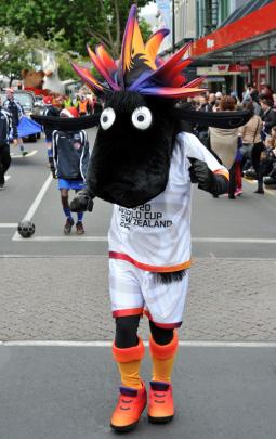 The FIFA U-20 World Cup 2015 mascot Wooliam.