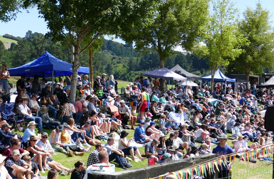 Afternoon sunshine brought out the crowds on the bank at the Lawrence Rodeo on Saturday. PHOTOS:...