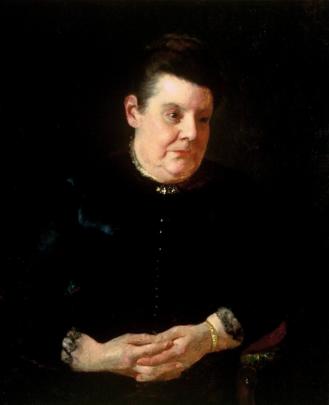 A portrait of Grace Joel's mother, Catherine Joel, 1895.