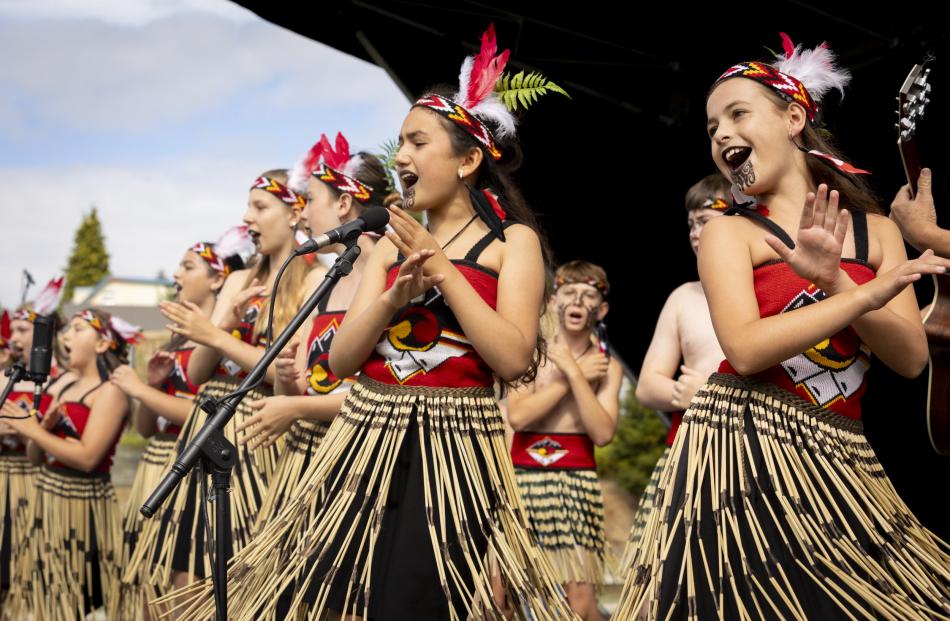 Youngsters perform in Queenstown. PHOTO: STILL VISION PHOTOGRAPHY