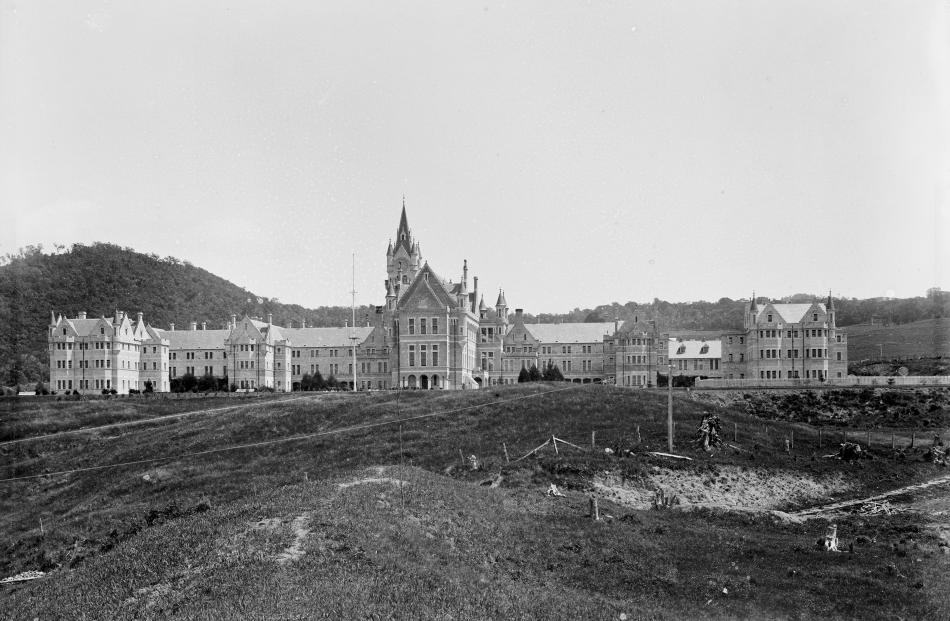 Seacliff Lunatic Asylum. Photo from Museum of New Zealand TePapa Tongarewa