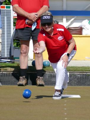 Julie McElrea, of Balclutha Bowling Club.
