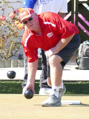 Kevin Barron, of Balclutha Bowling Club.
