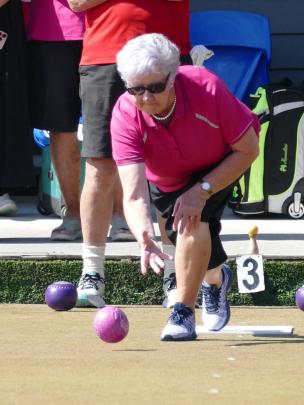 Christine King, of Balclutha Bowling Club.
