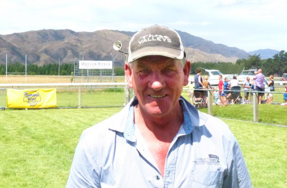 Horse breeder Stewart McGiffert, of Otaio, South Canterbury, whose horses achieved a quinella at...