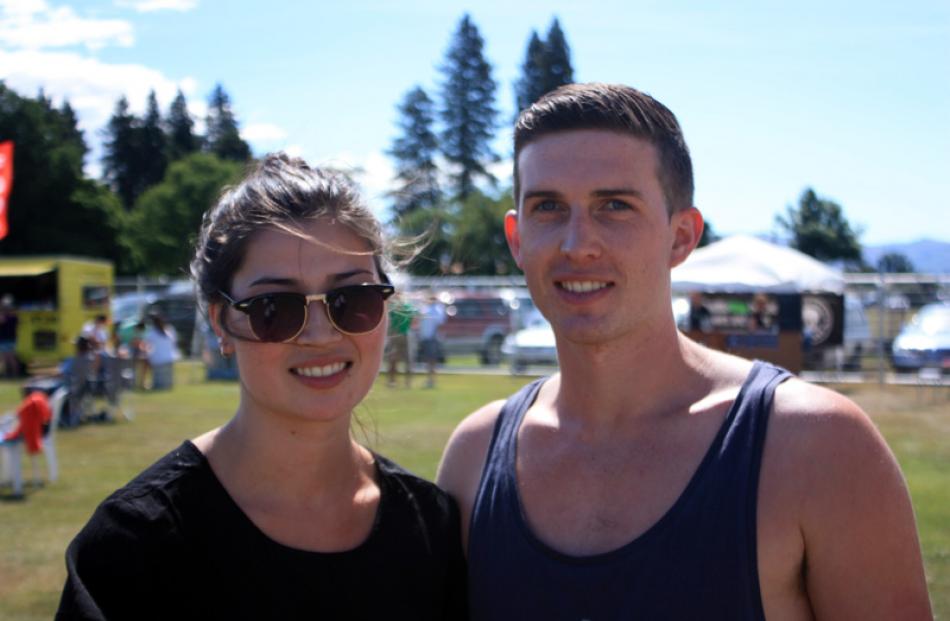 Kathleen Butterfield, of Dunedin, and Mitchell Wiffin, of Marlborough.