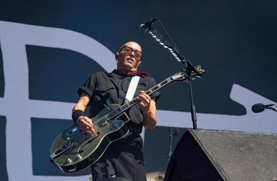 Diesel on stage at Selwyn Sounds. Photo: Neil McIntosh